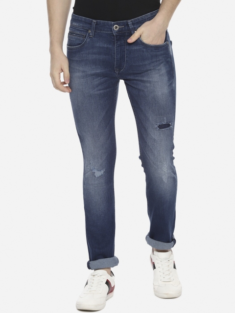 

Louis Philippe Jeans Men Navy Blue Slim Fit Jeans