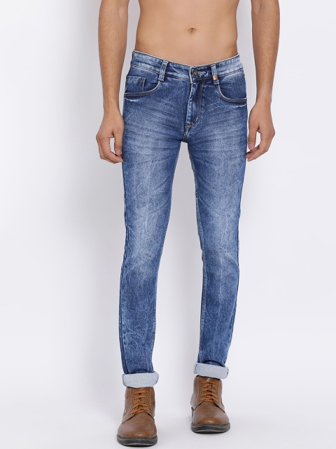 

COBB Men Blue Slim Fit Mid-Rise Clean Look Jeans