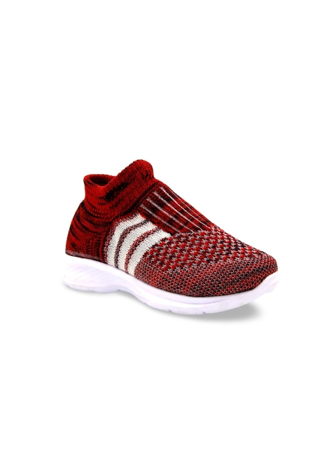 

Jazzy Juniors Boys Red Slip-On Sneakers