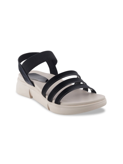 

SOLE HEAD Women Black Solid Comfort Heels