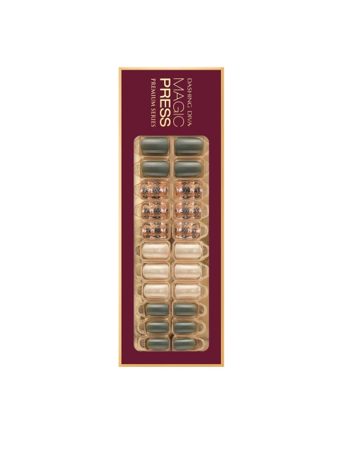 

Dashing Diva Pink Magic Press Smoky Tartan Nails