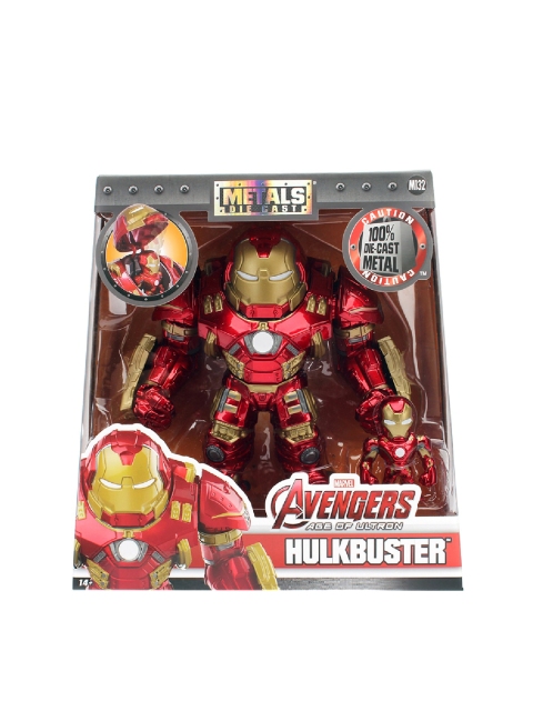 

Jada Toys Unisex Kids Set of 2 Red & Gold Diecast Metal Action Figure