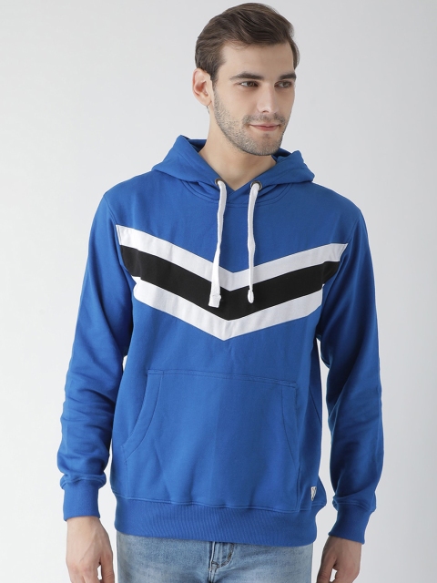 

GRIFFEL Men Blue & Blue Printed Sweatshirt
