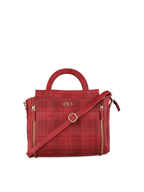 

E2O Red Checked Handheld Bag
