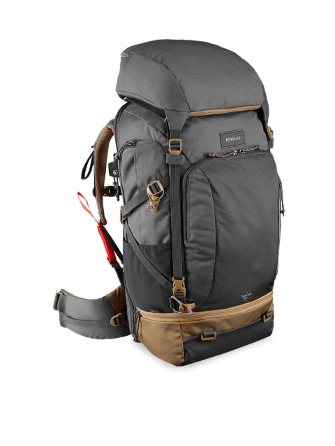 FORCLAZ By Decathlon Men Grey Solid Backpack