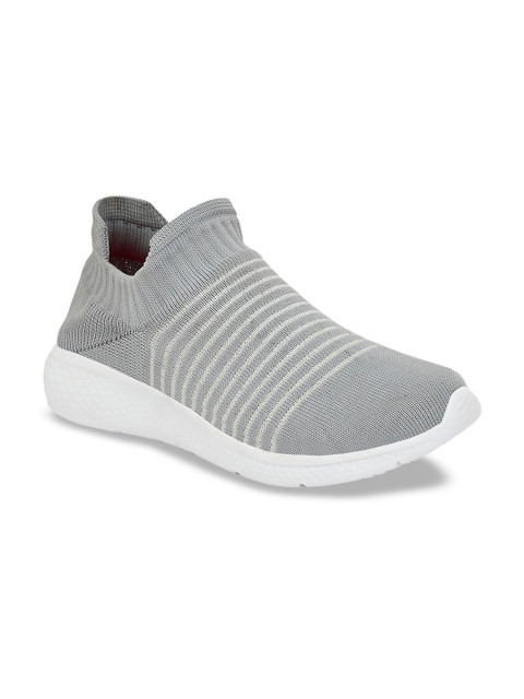 

AfroJack Women Grey & White Sustainable Walking Shoes