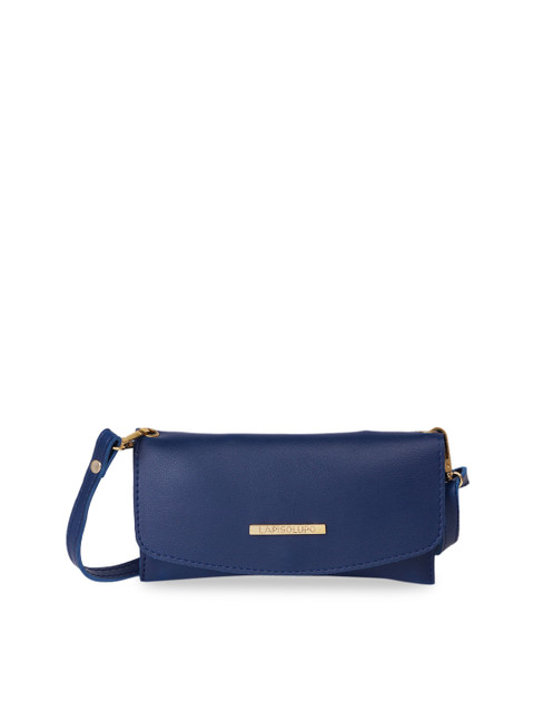 

Lapis O Lupo Blue Solid Sling Bag