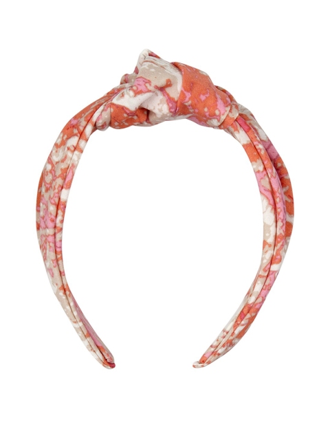 

YoungWildFree Women Red & White Printed Hairband
