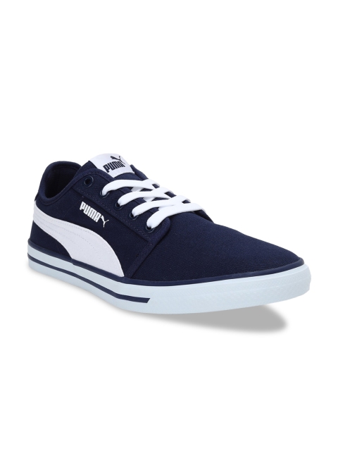 

Puma Men Navy Blue Dalian Colourblocked Sneakers