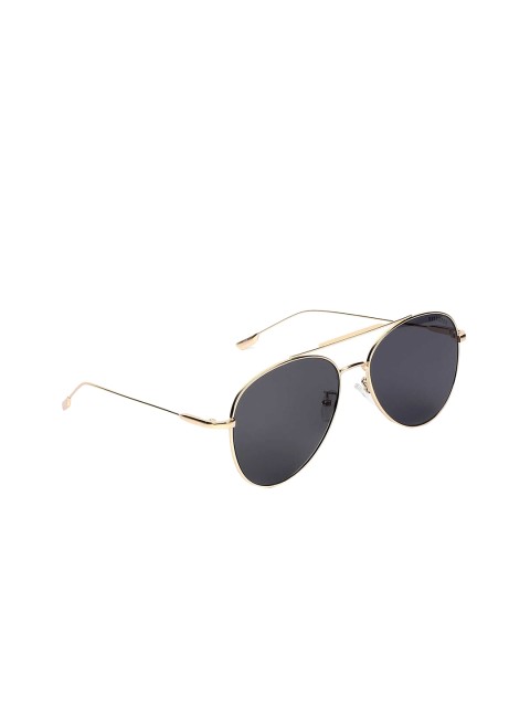 

Bellofox Unisex Black Regular Lens Aviator Sunglasses BS1688