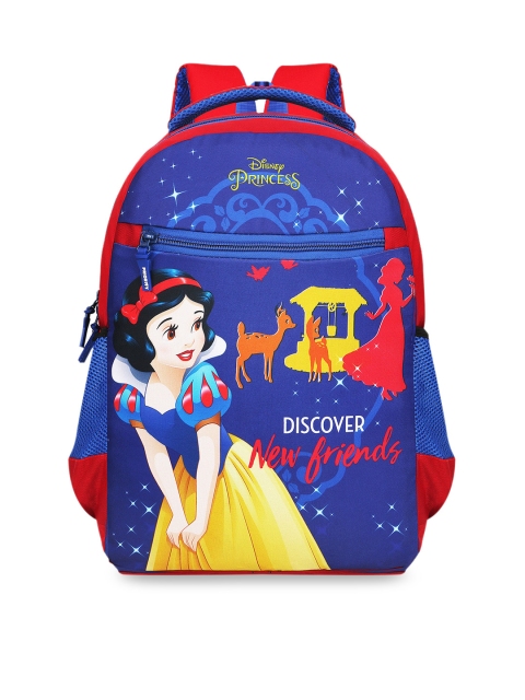 

Priority Girls Blue & Red Graphic-Print School Backpack