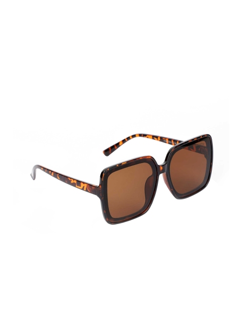 

Bellofox Women Brown & Yellow Square Sunglasses BS1694
