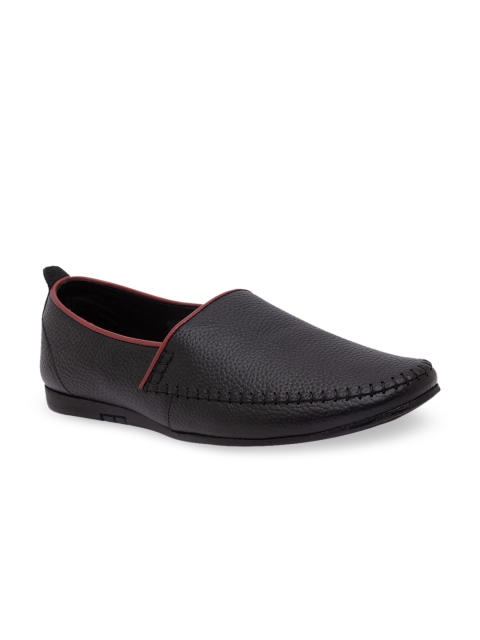 

Regal Men Black Slip-On Sneakers