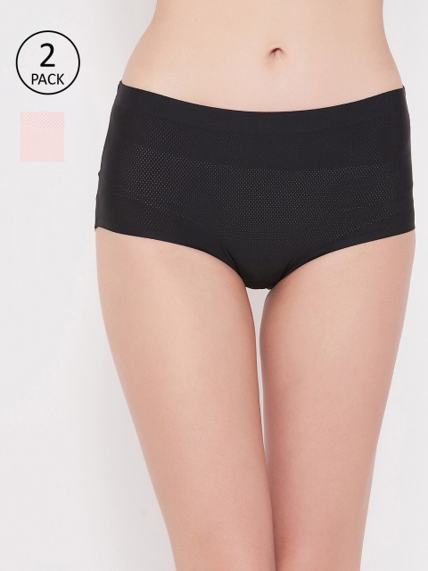 

SECRETS BY ZEROKAATA Women Pack Of 2 Assorted Hipster Briefs SZPTY6010