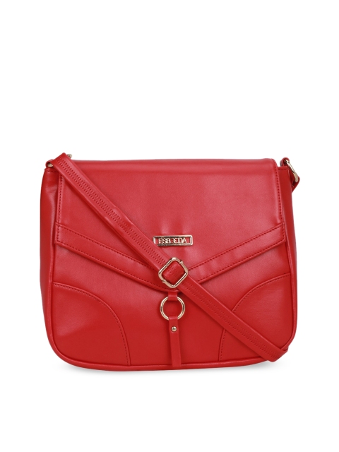 

ESBEDA Red Solid Sling Bag