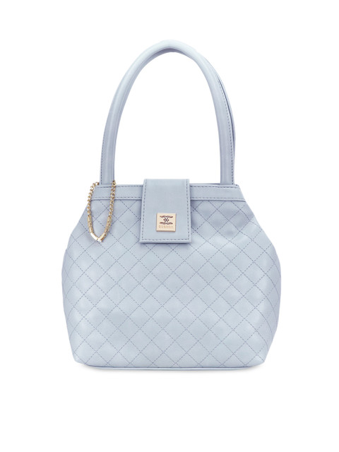 

ESBEDA Grey Solid Handheld Bag