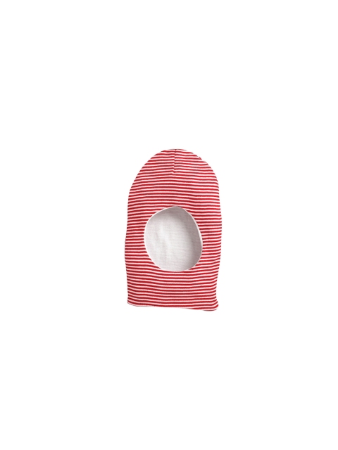 

BUMZEE Kids Red & White Striped Monkey Cap