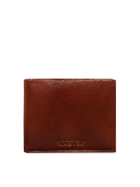 

ABYS Unisex Brown & Tan Brown Genuine Leather Accessory Gift Set