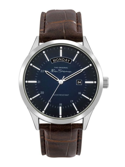 

BEN SHERMAN Men Blue Analogue Watch