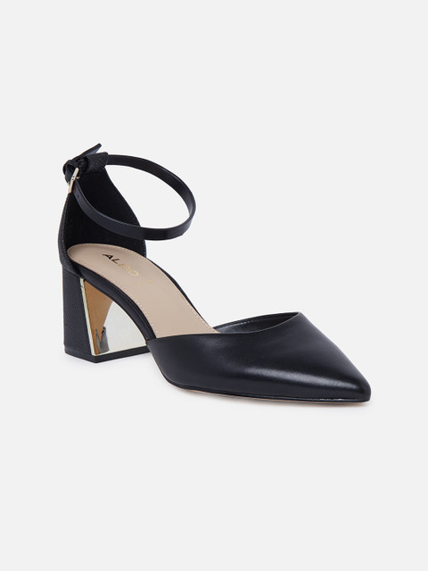 

ALDO Women Black Solid Pumps