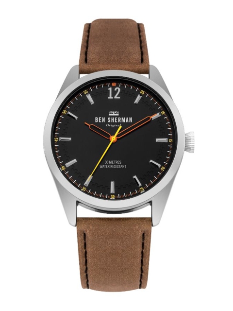 

BEN SHERMAN Men Black Analogue Watch