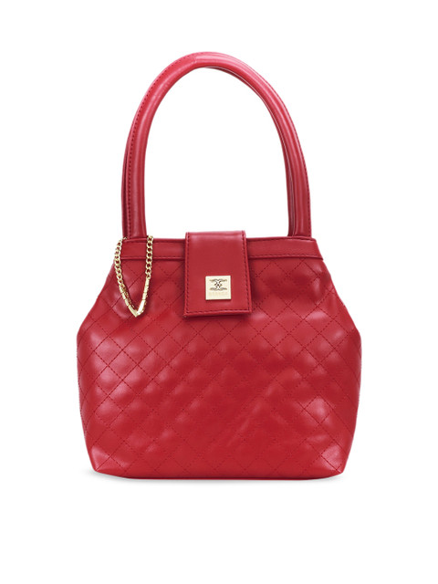 

ESBEDA Red Self Design Shoulder Bag