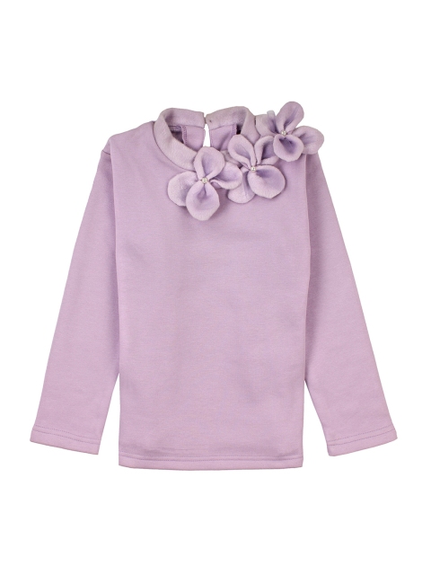 

Lil Lollipop Girls Lavender Solid Sweatshirt
