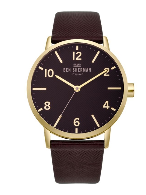 

BEN SHERMAN Men Red Analogue Watch