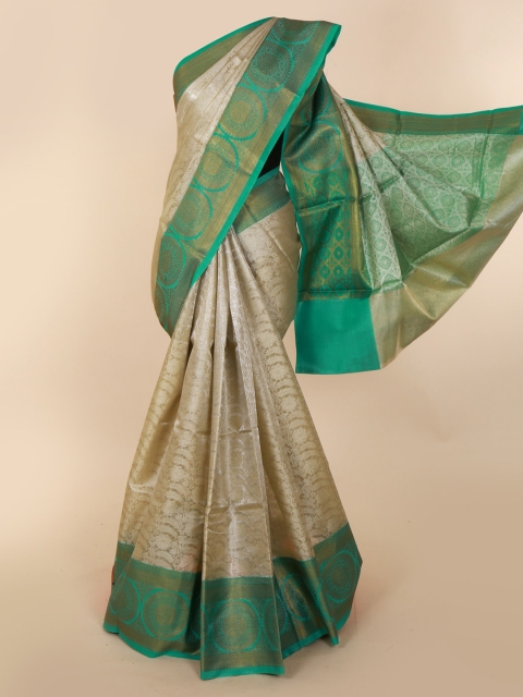 

Pothys Grey Woven Design Cotton Blend Saree
