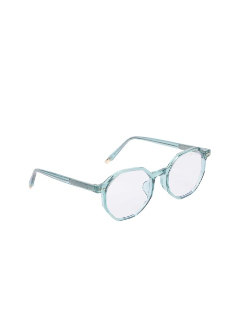 

Bellofox Unisex Oval Sunglasses Pablo Glasses, Transparent