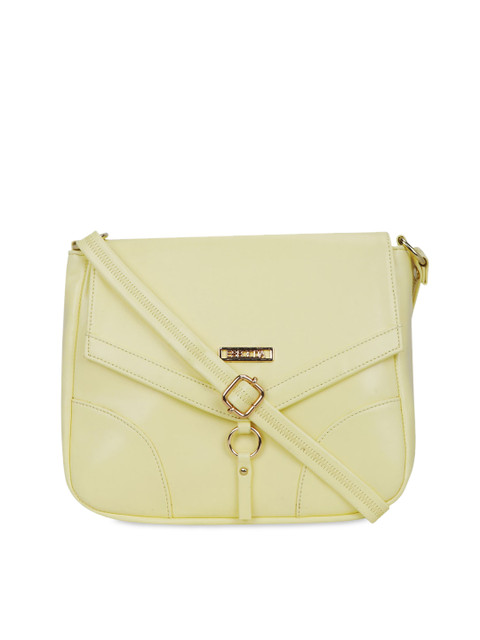 

ESBEDA Yellow Solid Sling Bag