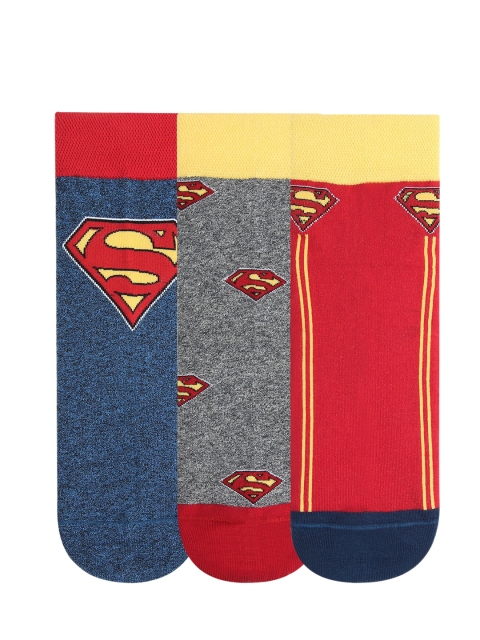 

Bonjour Men Pack Of 3 Assorted Ankle Length Socks