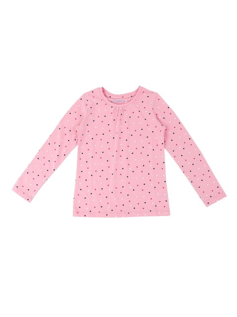 

Pantaloons Junior Girls Pink Printed Round Neck T-shirt