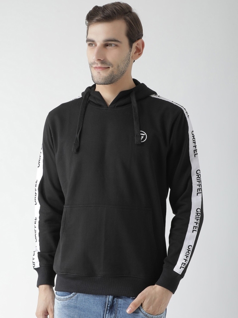 

GRIFFEL Men Black & Black Printed Sweatshirt