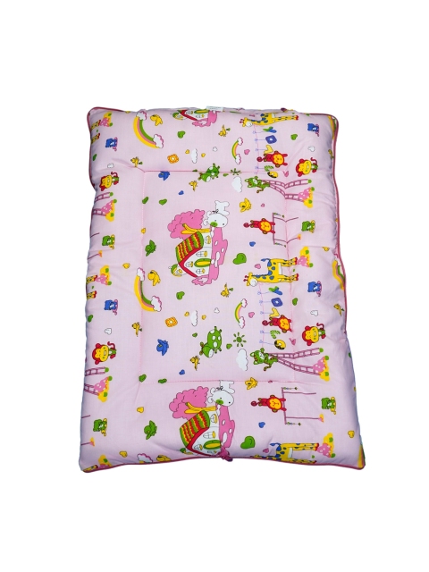 

mittenbooty Kids Pink & Yellow Printed Pure Cotton Baby Sleeping Bag