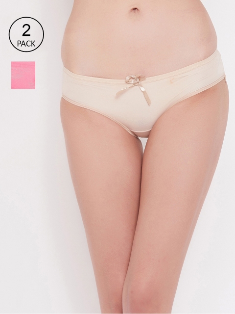 

SECRETS BY ZEROKAATA Women Pack of 2 Assorted Hipster Briefs SZPTY2381