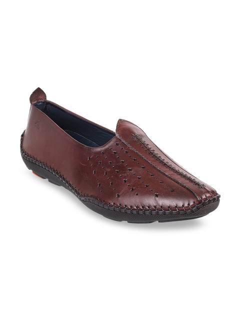

Mochi Men Maroon Shoe Style Sandals
