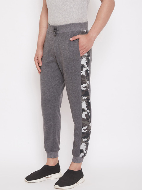 

Austin wood Men Grey Solid Joggers