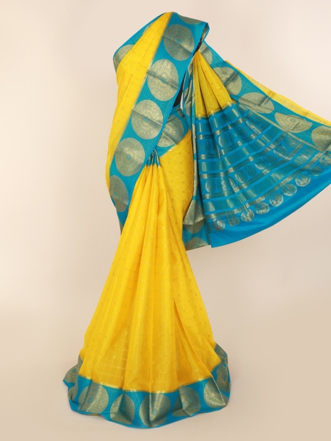 

Pothys Yellow Woven Design Saree