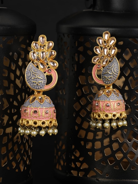 

Priyaasi Multicoloured Contemporary Jhumkas, Multi