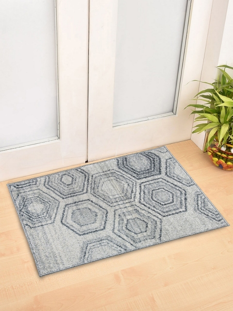 

SPACES Grey Printed Allure 2700 GSM Doormat