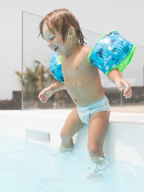 

Nabaiji By Decathlon Kids Set Of 12 Swimming Disposable Nappies, White