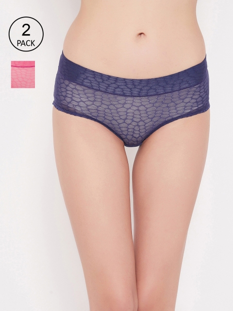 

SECRETS BY ZEROKAATA Women Pack Of 2 Assorted Hipster Briefs SZPTY039A