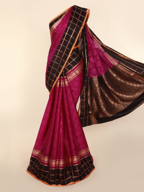 Pothys Purple Woven Design Saree