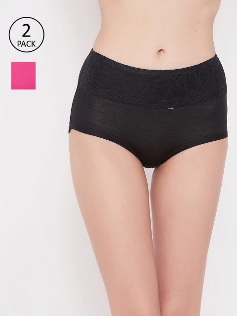 

SECRETS BY ZEROKAATA Women Pack of 2 Assorted Hipster Briefs SZPTY2019