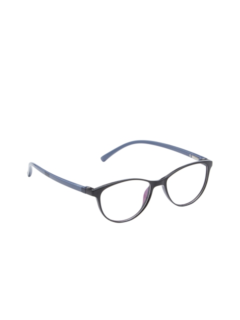

VAST Unisex Black Solid Full Rim Cateye Frames