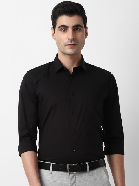 

Louis Philippe Sport Men Black Slim Fit Solid Casual Shirt