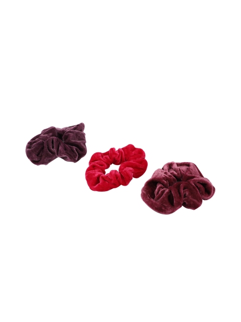 

Bellofox Women Set of 3 Scrunchies, Purple