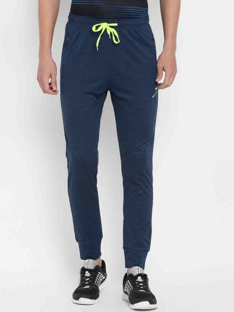 

SG Men Blue Solid Straight-Fit Joggers