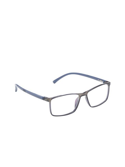 

VAST Unisex Grey Solid Full Rim Rectangular Frame 7719